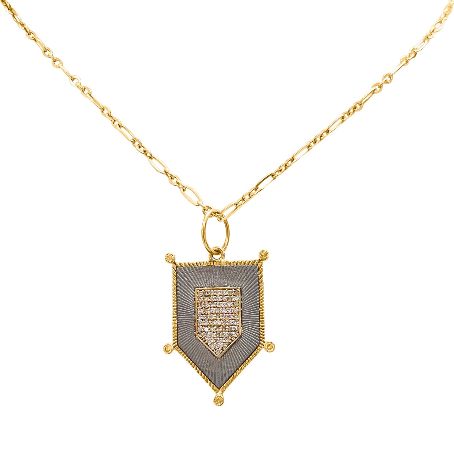 The Outlander Shield Necklace